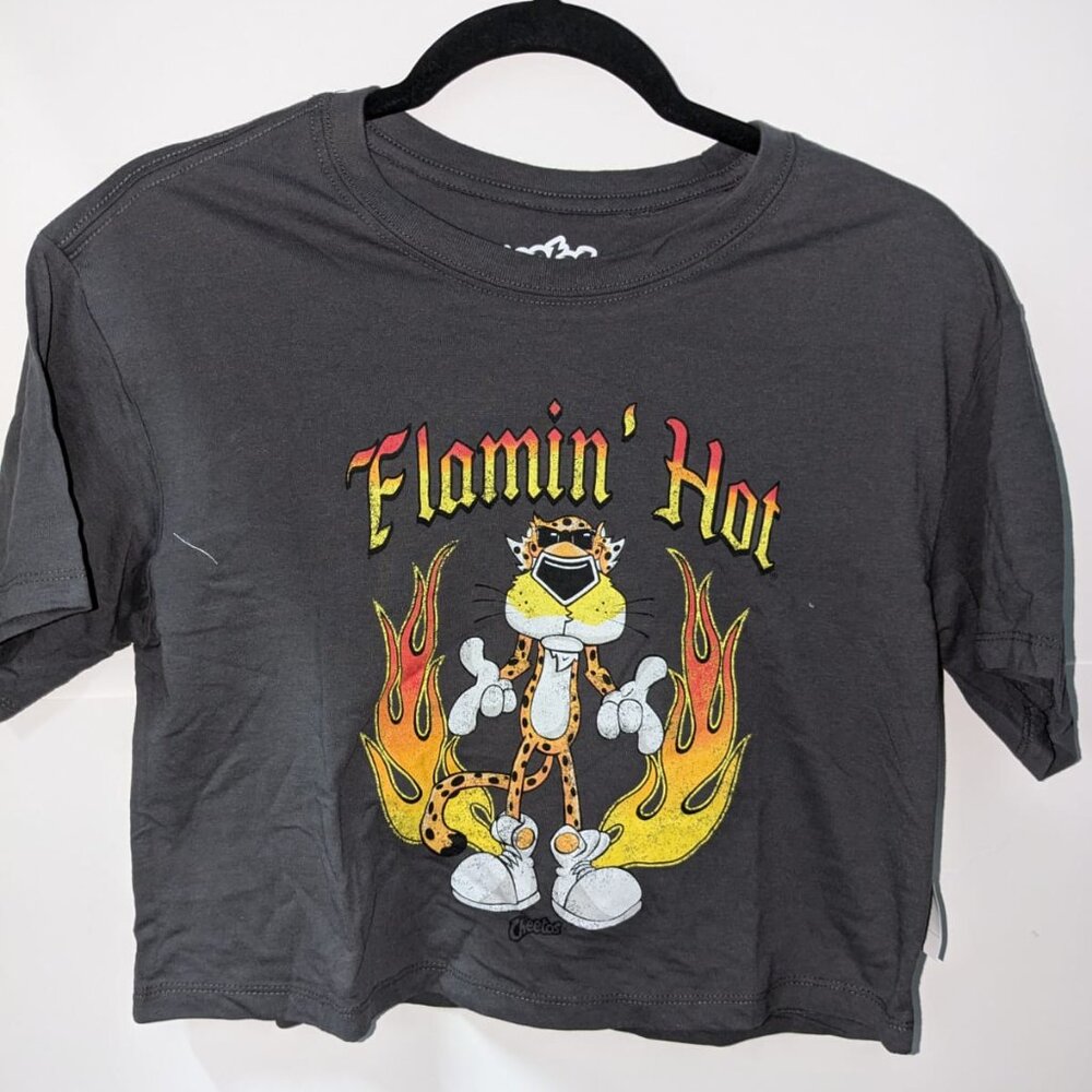 Flamin Hot Cheetos crop top
